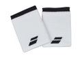 Babolat Schweissband Jumbo Logo Handgelenk weiss/schwarz - 2 Stück